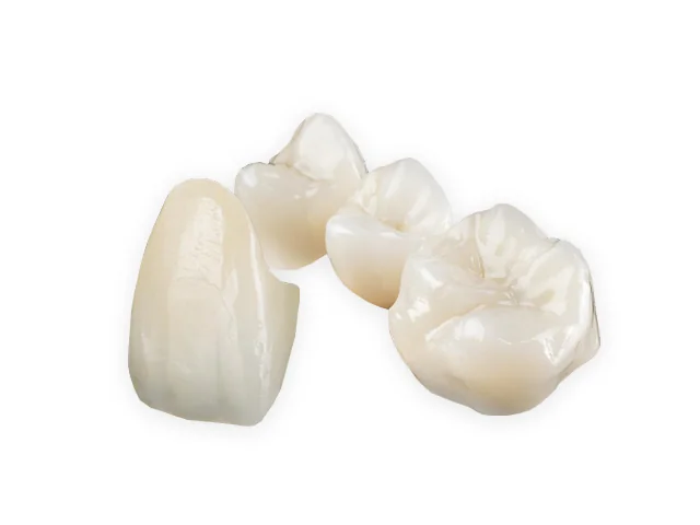 Corone in ceramica di zirconio